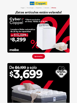 Coppel Mexico - Ofertas por tiempo limitado🏷 ¡Aprovecha!🛒💨