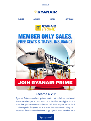 Ryanair - A Membership worth joining 😎