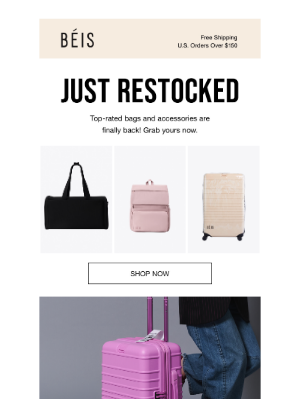BEIS - RESTOCK ALERT