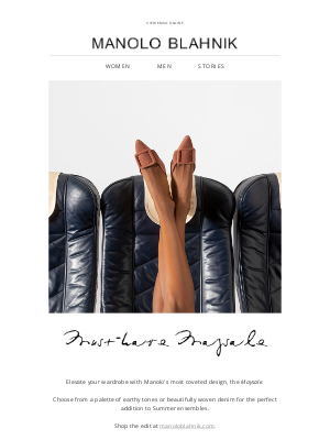 Manolo Blahnik - Must-Have Maysale | New Styles to Shop Now