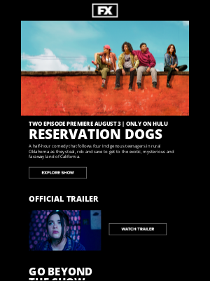 Disney - Reservation Dogs | Two Episode Premiere August 3