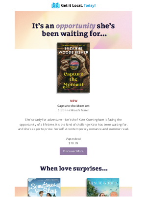Parable Christian Stores - May Fiction is Here!
