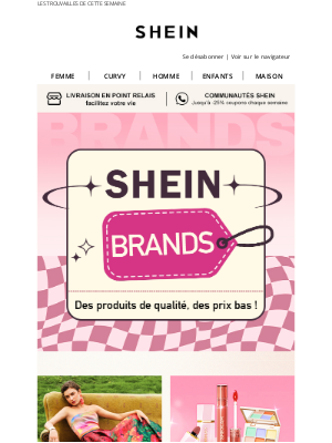 Shein (France) - SHEIN BRANDS | Les yeux seront rivés sur vous...