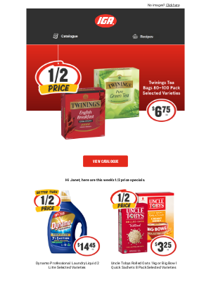 IGA (Independent Grocers Alliance) - Your 1/2 Price Weekly Specials at IGA