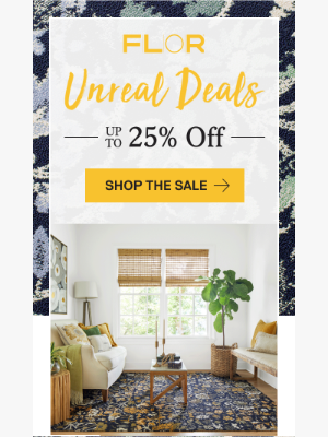 FLOR - Sale is in bloom 💐