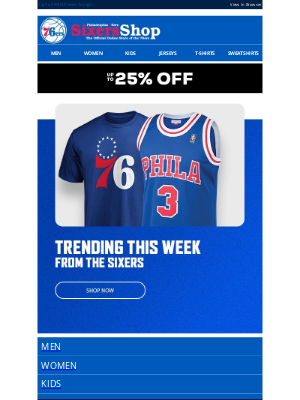 Philadelphia 76ers Kids Shop, 76ers Kids Apparel