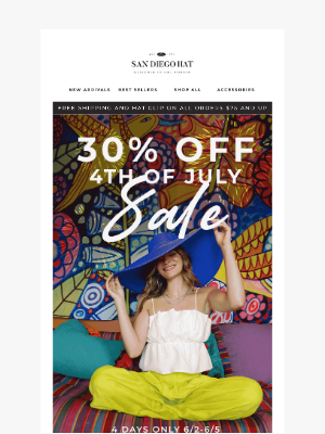 Ben Sherman - Light up your July Fourth with savings! 30% Off Event 🇺🇸