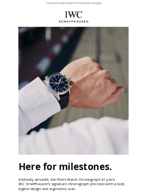 IWC Schaffhausen - Ready for what’s next