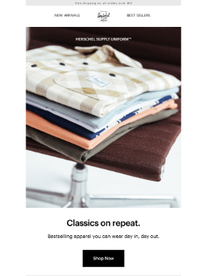Herschel Supply Co. - Classics on Repeat