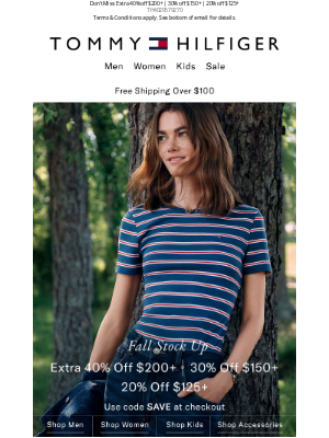 Tommy Hilfiger - Basics, but BETTER. Our ultimate women's T-shirt lineup