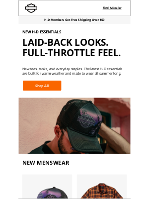 Harley-Davidson - New essentials, same spirit.