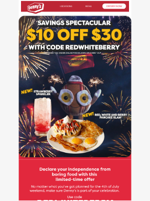 Dynamite Deal: $10 Off $30 🧨