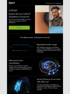 Dyson - New colorways for the Dyson OnTrac headphones