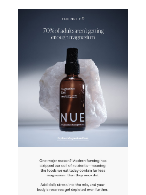 The Nue Co. - 70% of us are missing this mineral