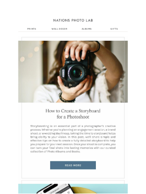 Nations Photo Lab - How to Create a Storyboard for a Photoshoot 📸