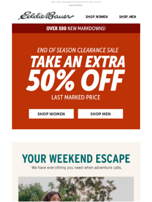 Eddie Bauer - In The Mood For A Getaway? ✈️