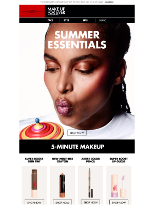 MAKE UP FOR EVER - Summer glow up? We’ve got the boost 🌸