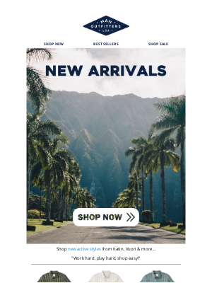 Man Outfitters - New Arrivals