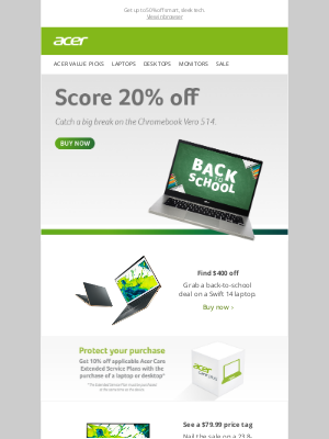 Acer - Deals worth discovering—up to $600 off for back-to-school