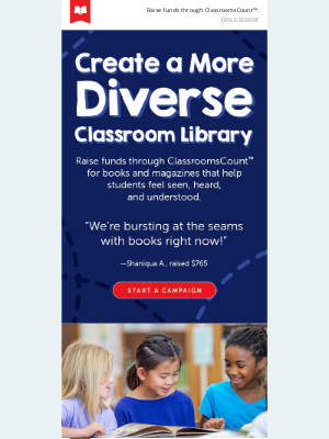 Scholastic - Create a More Diverse Classroom Library