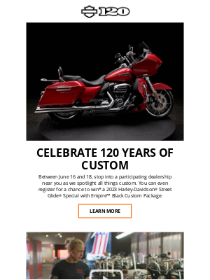 Harley-Davidson Footwear - Custom bikes and a chance to win