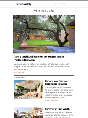 Texas Monthly - Serene Summertime Escape