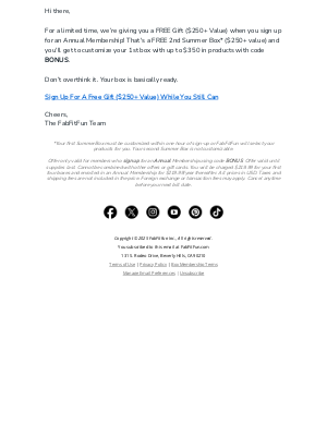 FabFitFun - Declare Independence from Retail Prices 🇺🇸