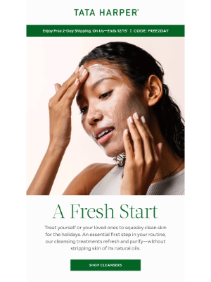 Tata Harper Skincare - The Perfect Gift for a Fresh Start 🧼💚