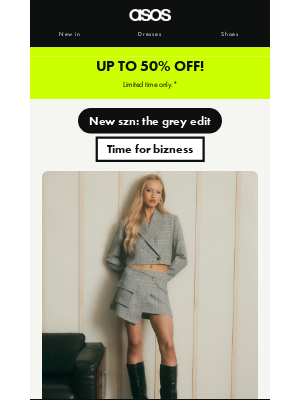 ASOS (United Kingdom) - Up to 50% off for the sznl shift 🌥