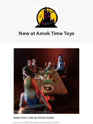 Amok Time Toys - New TOTS Texas Chainsaw IN STOCK NOW!
