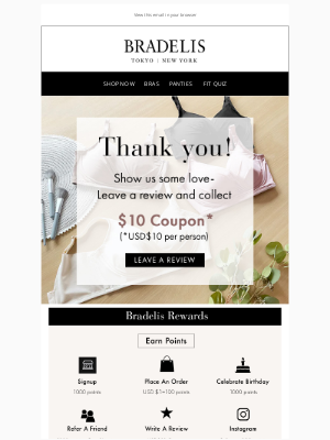 Bradelis New York - Get a $10 Coupon