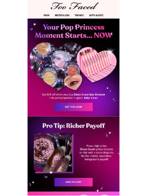 Too Faced Cosmetics - Calling All Pop Princesses  🪩