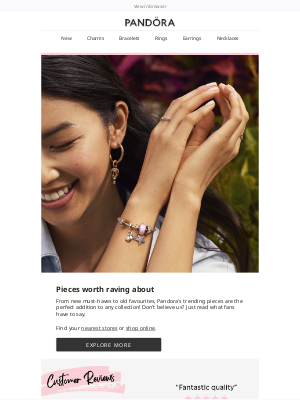 Pandora Jewelry (AU) - Step out in 5-star styles ⭐
