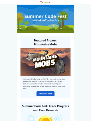 Tynker - Summer Code Fest: Call of the Wild 🏔️