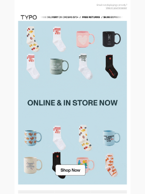 Cotton On & Co. (Australia) - Still thinking about those $5 socks & mugs? 👀