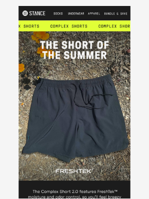 Stance - Discover The Complex Short 2.0