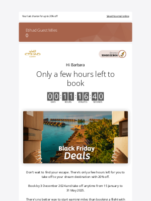 Hurry – Black Friday deals ending soon