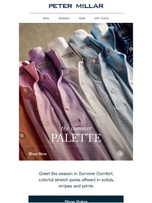 Peter Millar - The Summer Comfort Color Palette