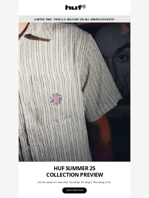 HUF Worldwide - Sweatin'