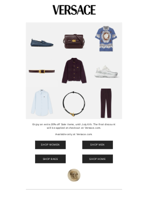 Versace - This July 4th, Something Special Just for You