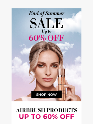 Luminess Cosmetics - End of Summer, Start of Savings: Up to 60% OFF