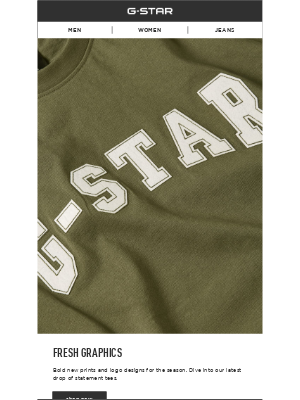 G-Star RAW - A Statement Drop