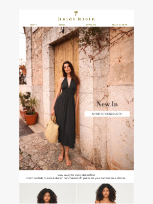 Heidi Klein (United Kingdom) - The Perfect Cotton Beach Essentials