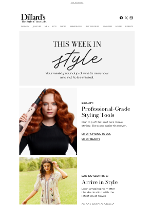 Dillard's - This Week in Style