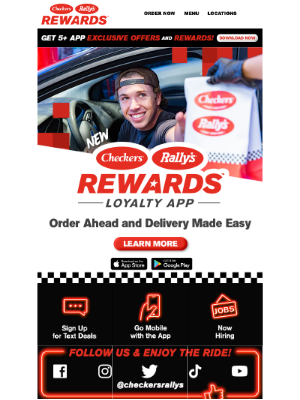 Checkers Drive-In Restaurants - Order Ahead made easy 💯