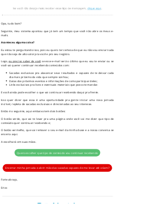 Ignição Digital (Brazil) - Esse pode ser meu último e-mail pra você