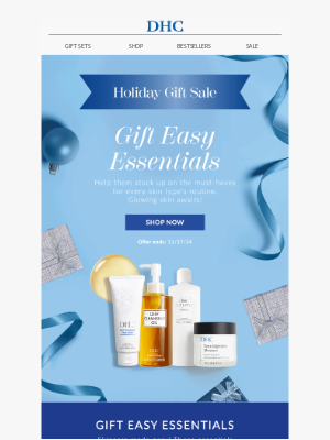 DHC - Must-Have Gifts for Glowing skin!  Shop the Classics Now!​