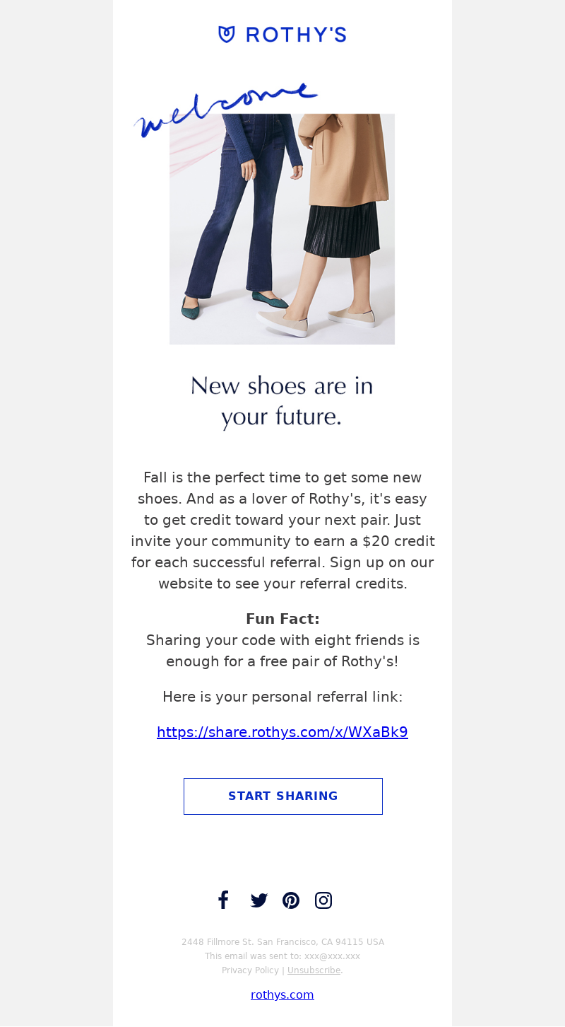 Rothy's - Want to get Rothy’s credit?