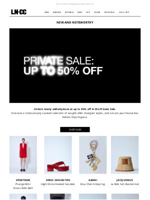 LN-CC - Discover New Additions: Up To 50% Off