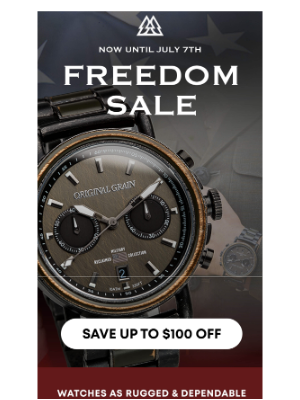 Original Grain - Freedom Sale